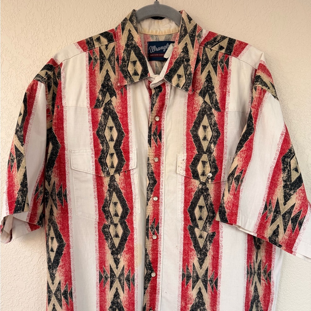 Vintage Wrangler western shirt - Picture 2 of 16